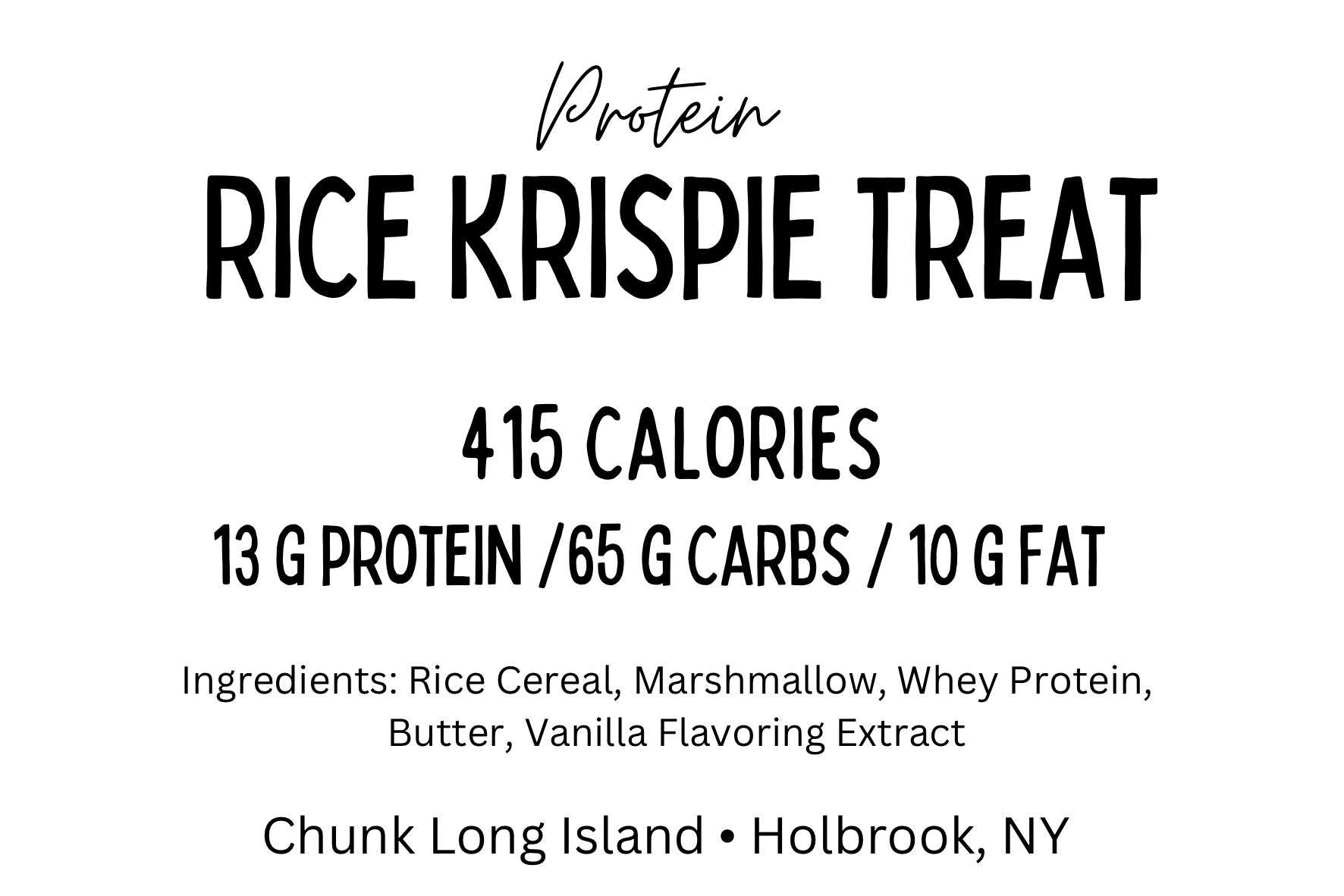 Protein Rice Krispies