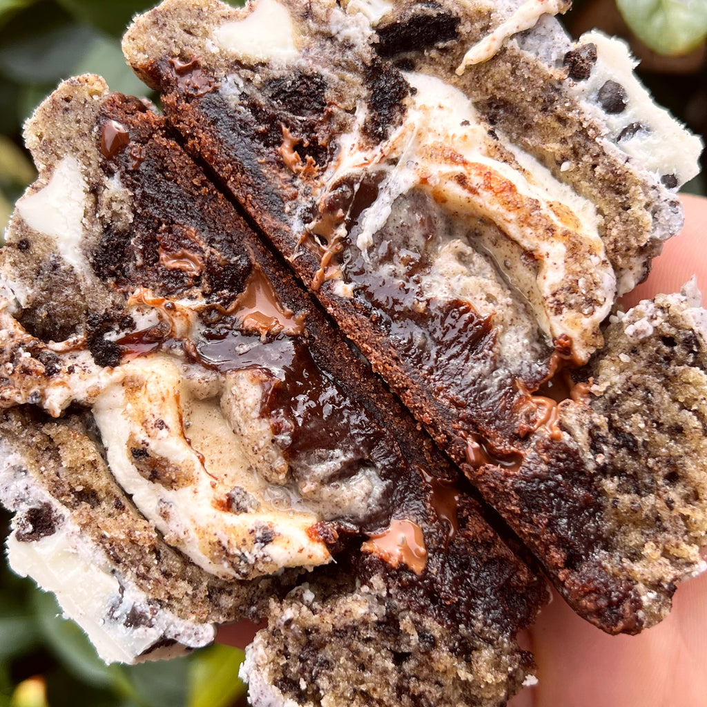 Oreo Cream Brownie